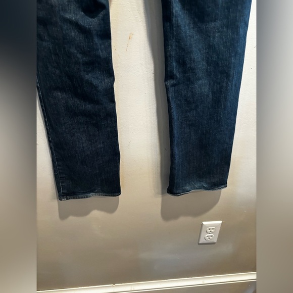 American Eagle Outfitters Indigo Straight Leg size 10 denim neutral classic - Picture 7 of 15